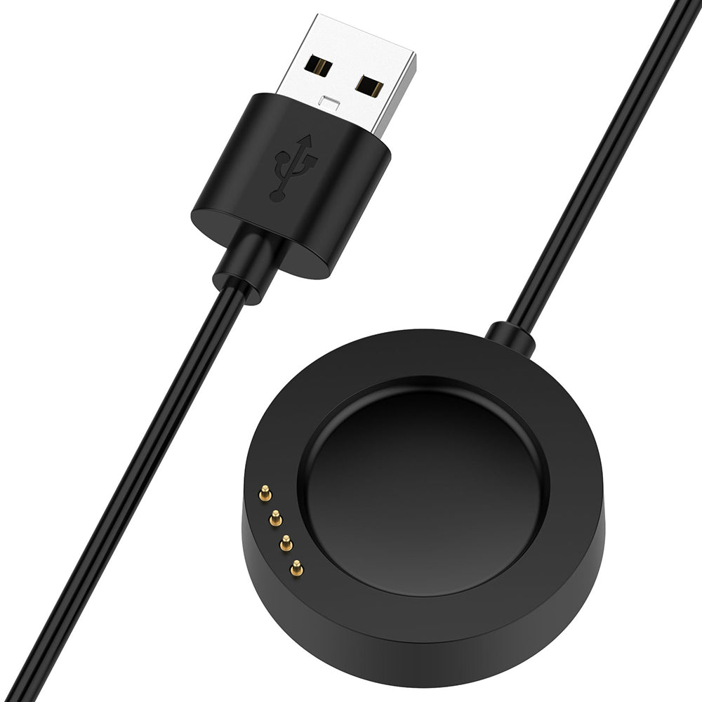 Nabíjací kábel Techsuit TXC9 pre Xiaomi Watch S4 Sport, USB-A, Čierny