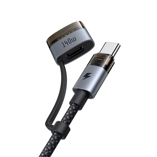 USB-C nabíjací kábel - USB-C / MagSafe 3 Mcdodo CA-8860, 240W, 2m, čierny