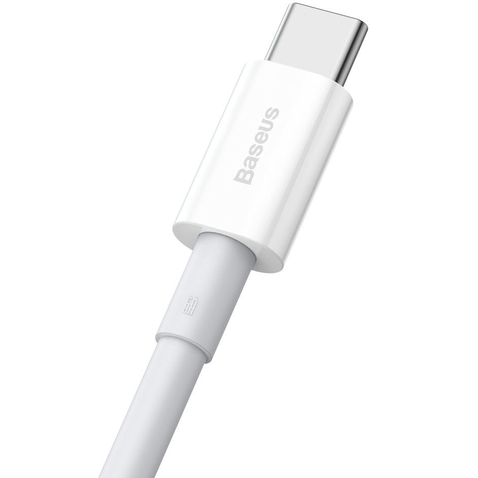 Dátový a nabíjací kábel USB-A - USB-C Baseus Superior Series, 66 W, 1 m, biely CATYS-02