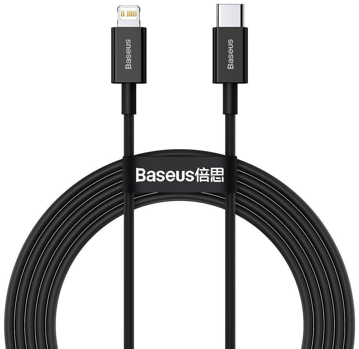Dátový a nabíjací kábel USB-C - Lightning Baseus Superior Series, 20 W, 2 m, čierny CATLYS-C01
