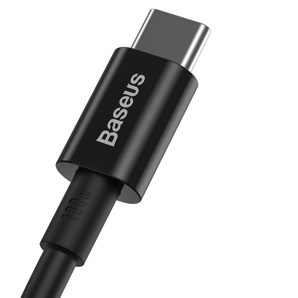 Dátový a nabíjací kábel USB-C - USB-C Baseus Superior Series, 100W, 2m, čierny CATYS-C01