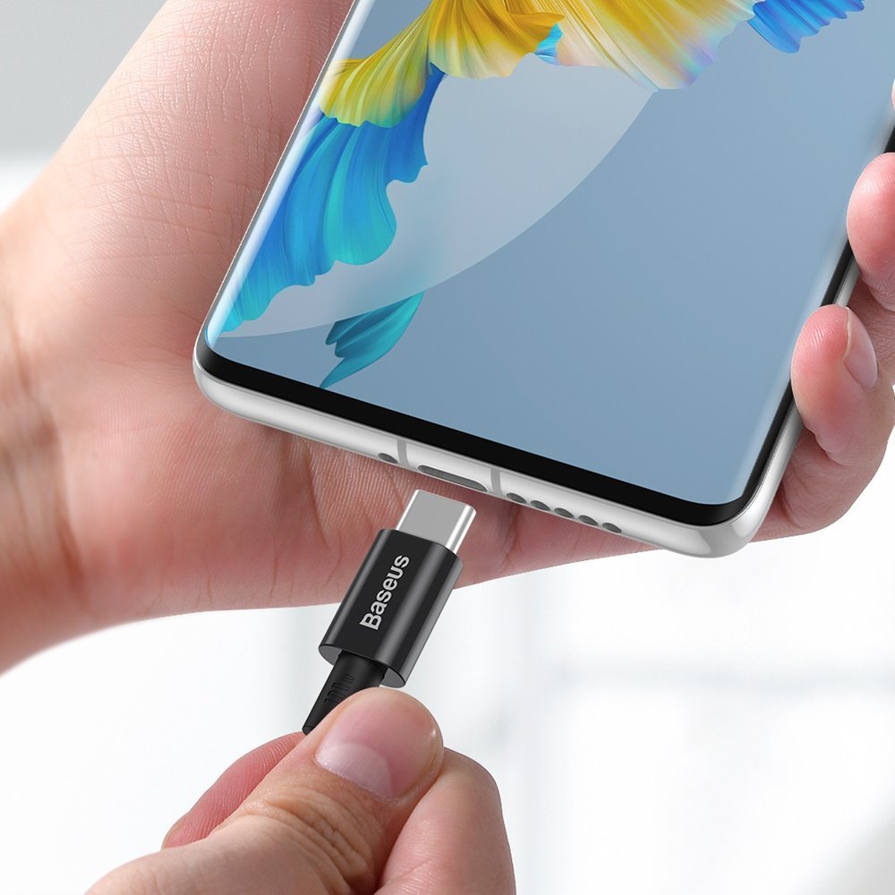 Dátový a nabíjací kábel USB-C - USB-C Baseus Superior Series, 100W, 2m, čierny CATYS-C01
