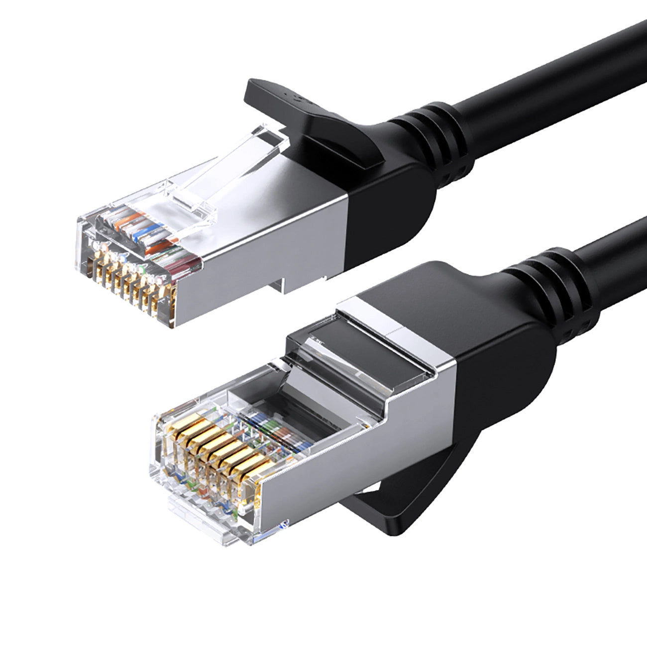 Sieťový kábel UGREEN NW101, UTP, Cat6, 2 m, čierny