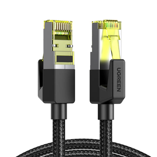 Sieťový kábel UGREEN NW150, UTP, Cat7, 2 m, čierny