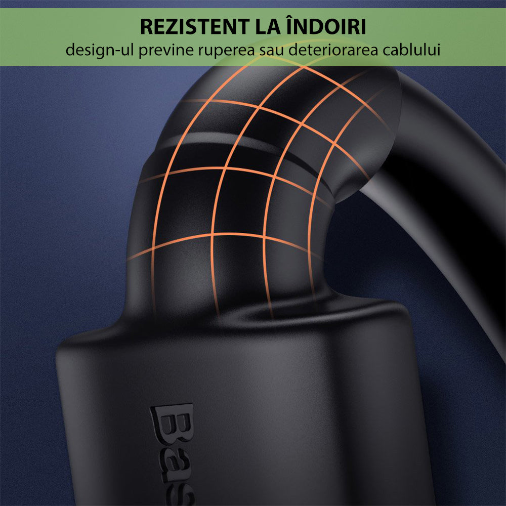Video kábel Baseus Cafule, HDMI - HDMI, 4K, 5m, čierny CADKLF-H01