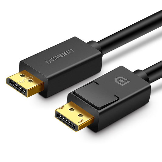 Video kábel UGREEN DP102, DisplayPort na DisplayPort, 4K, 1,5 m, čierny