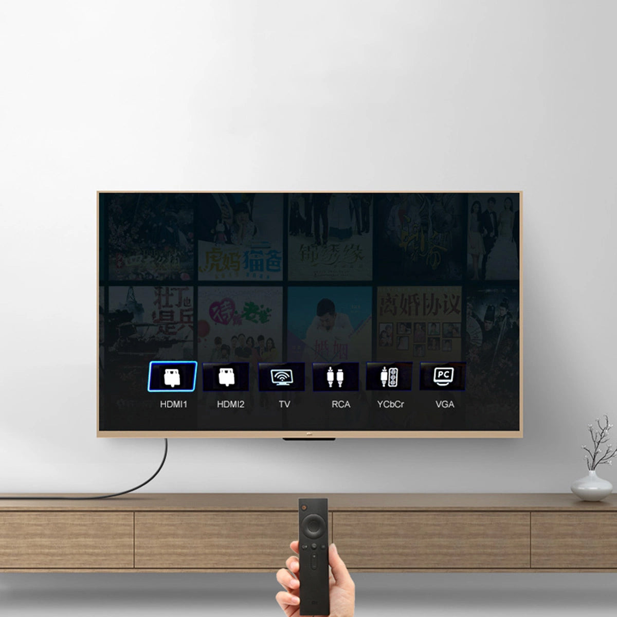 Video kábel UGREEN uhlový, HDMI - HDMI, 4K, 1 m, čierny