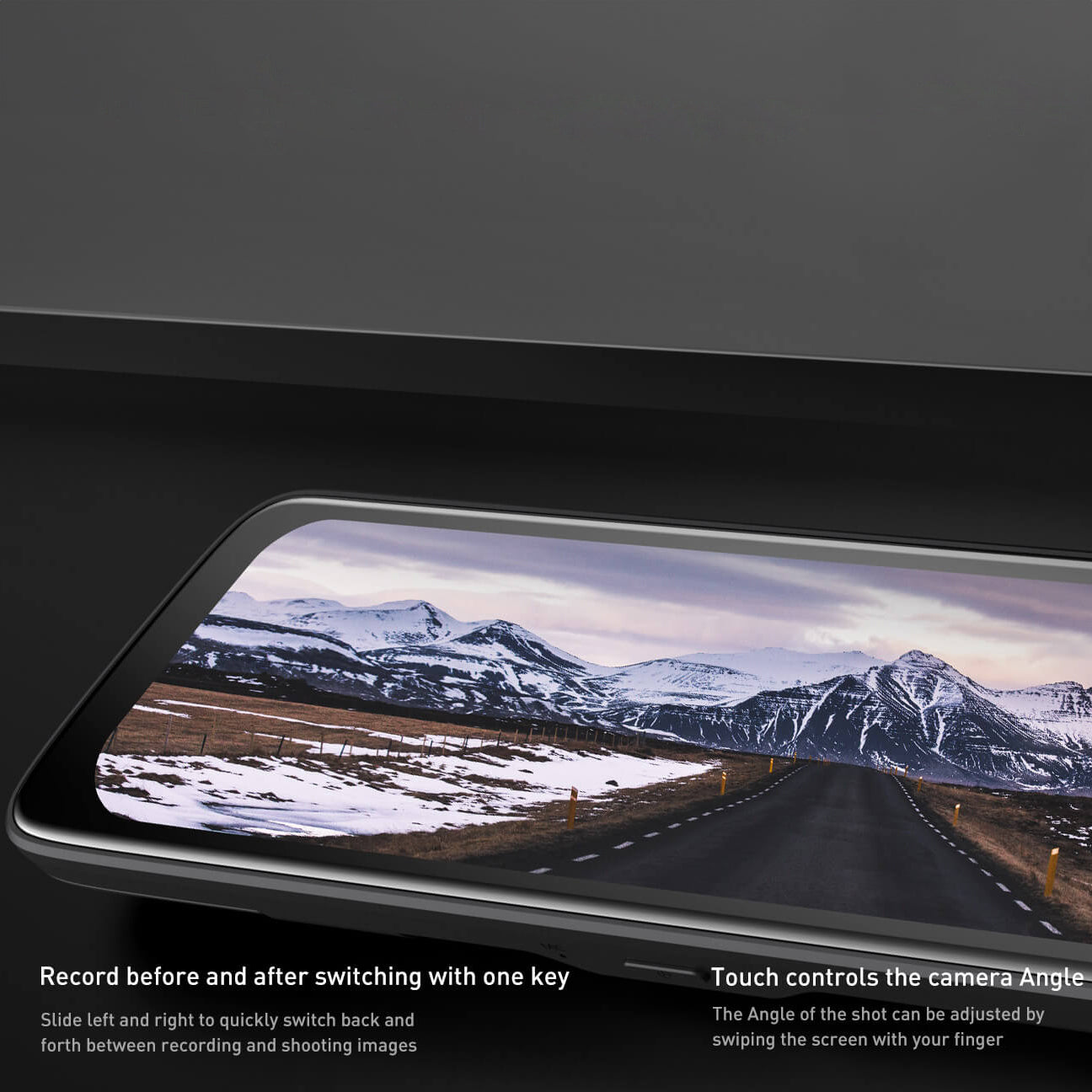 Auto kamera Predná Zadná DDPAI mola E3, 2K, Wi-Fi