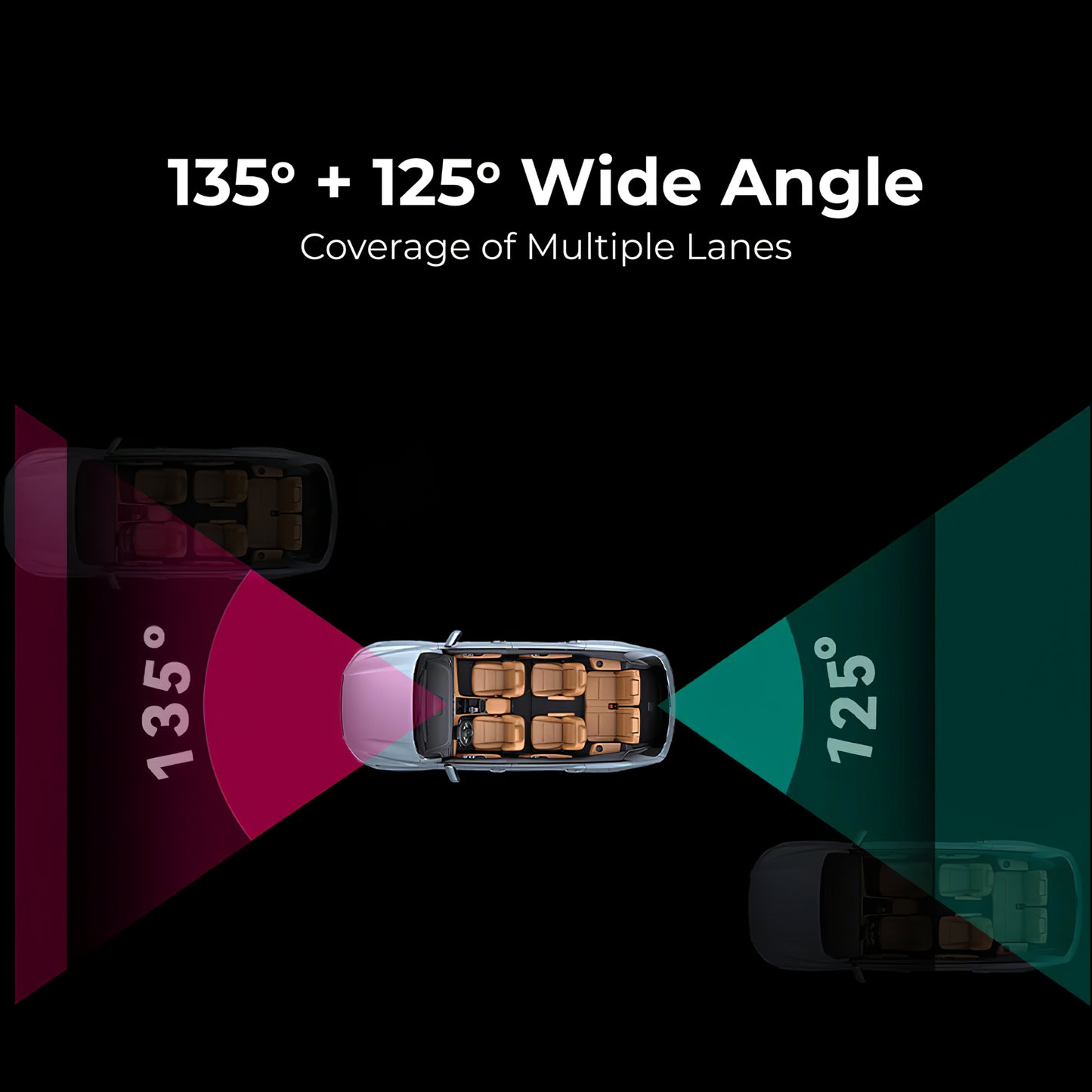 Auto kamera Predná Zadná DDPAI N1 Dual, 1296P, Wi-Fi