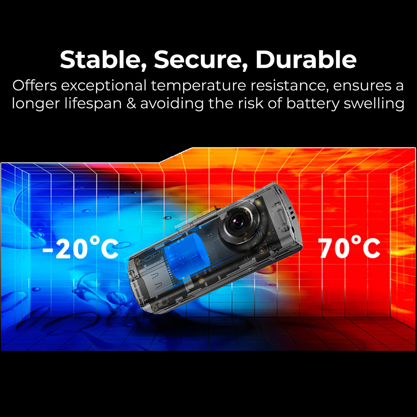 Auto kamera Predná Zadná DDPAI N1 Dual, 1296P, Wi-Fi