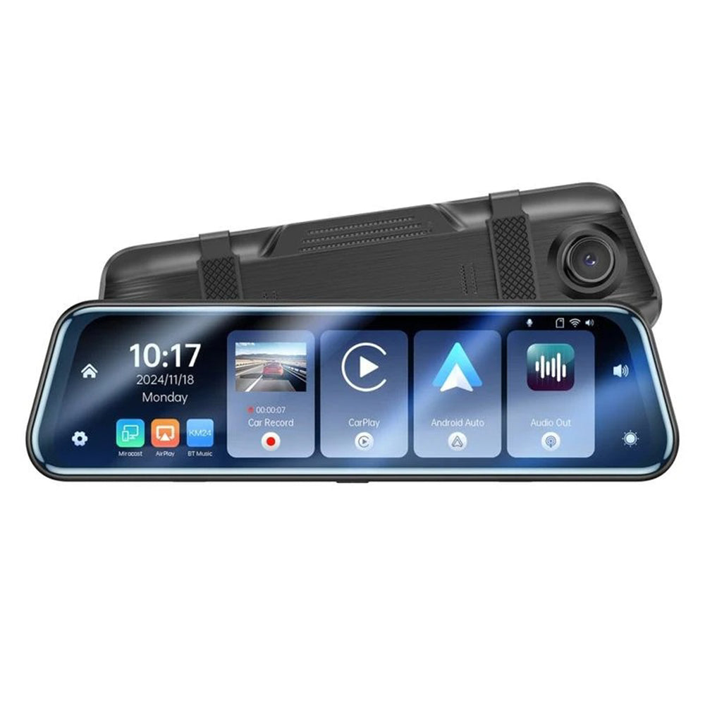 Auto kamera Yesido KM24 s Carplay / Android Auto, 4K, Displej 9.66 palca