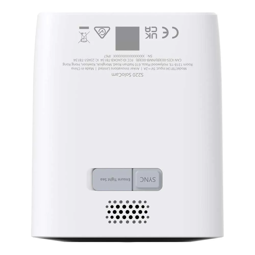 Bezpečnostná kamera Eufy SoloCam S220, Wi-Fi, 2K, IP67, solárny panel, vonkajšia T8134321