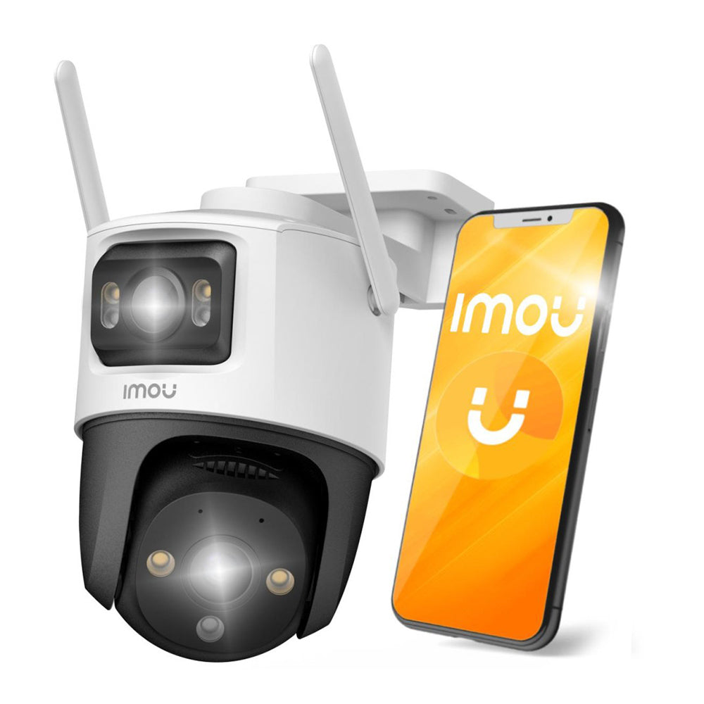 Kamera Imou Cruiser Dual, Wi-Fi, 2.8K + 2K, IP66, Exteriér, Biela IPC-S7XP-8M0WED-0360B