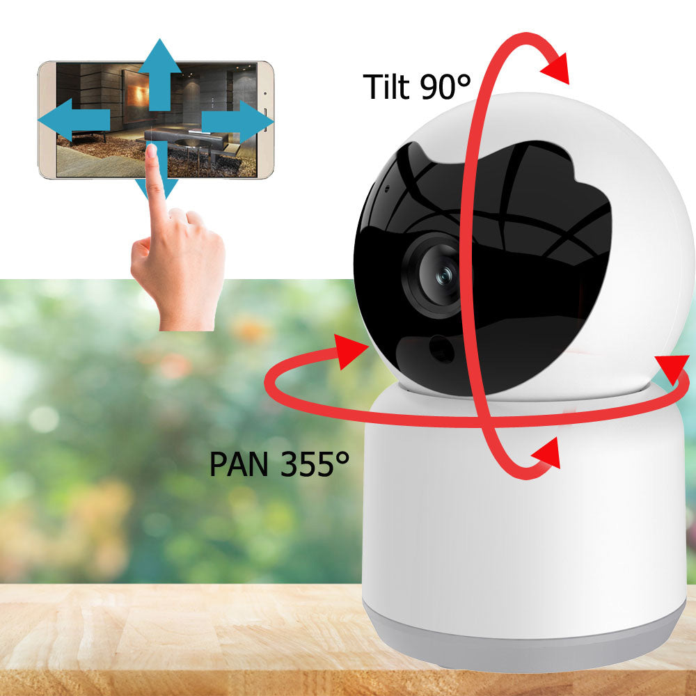 Kamera na dohľad Techsuit Q15A Baby, Wi-Fi, 1080P, Interiér