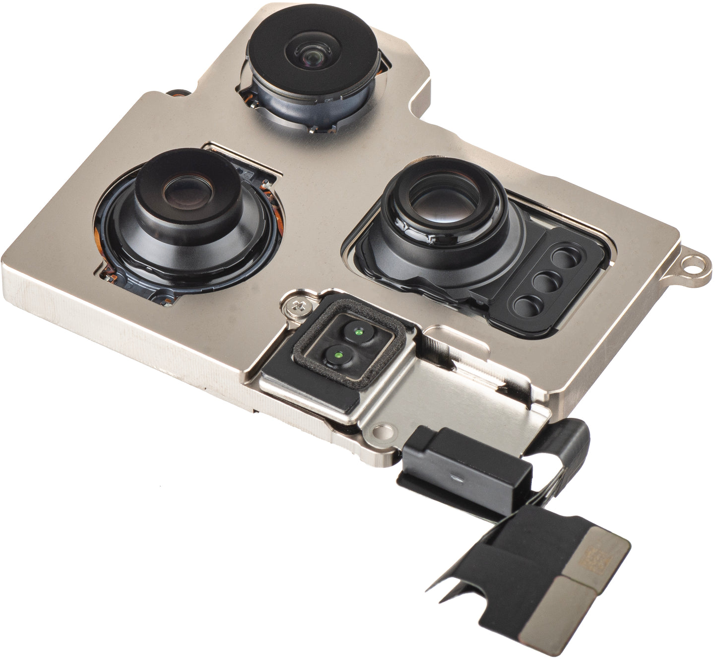 Zadná kamera Apple iPhone 16 Pro Max, s páskou