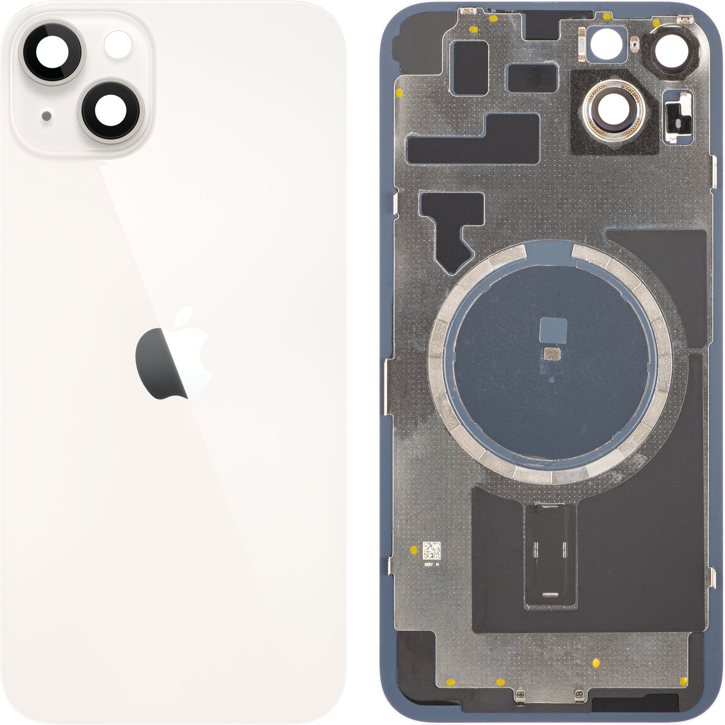 Kryt batérie pre Apple iPhone 14 Plus, biely (Starlight), Swap