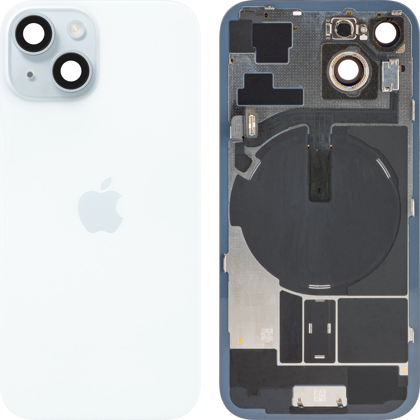 Kryt batérie Apple iPhone 15, modrý, Swap Premium