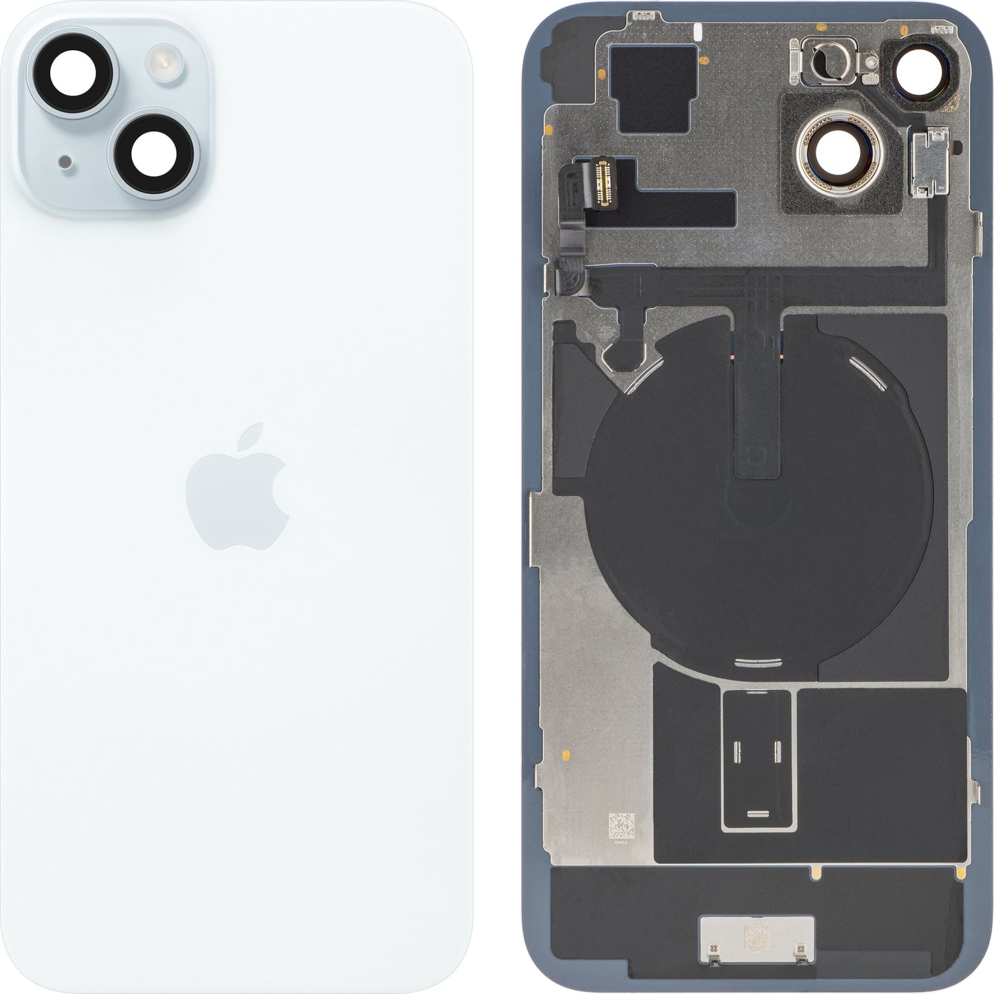 Kryt batérie pre Apple iPhone 15 Plus, modrý, výmenný