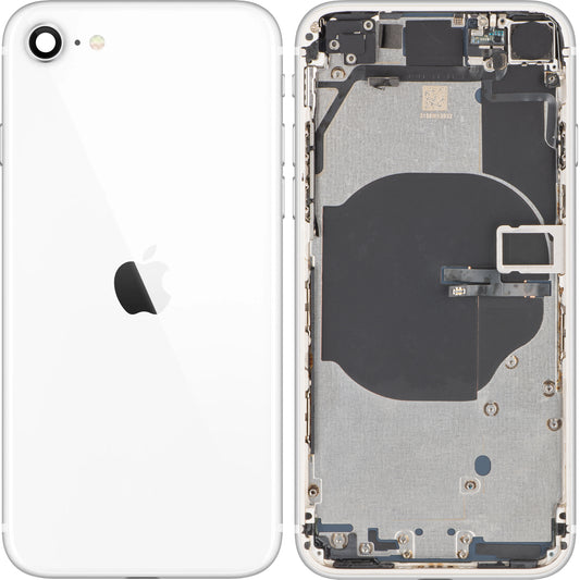 Kryt batérie Apple iPhone SE (2022), so stredovým puzdrom, biely (Starlight), Swap