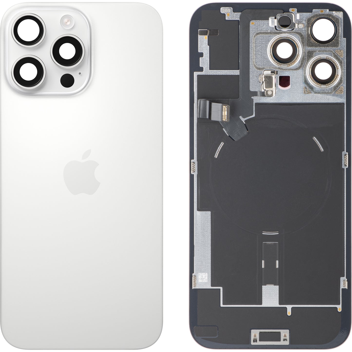 Kryt batérie Apple iPhone 16 Pro Max, Biela (White Titanium), Swap