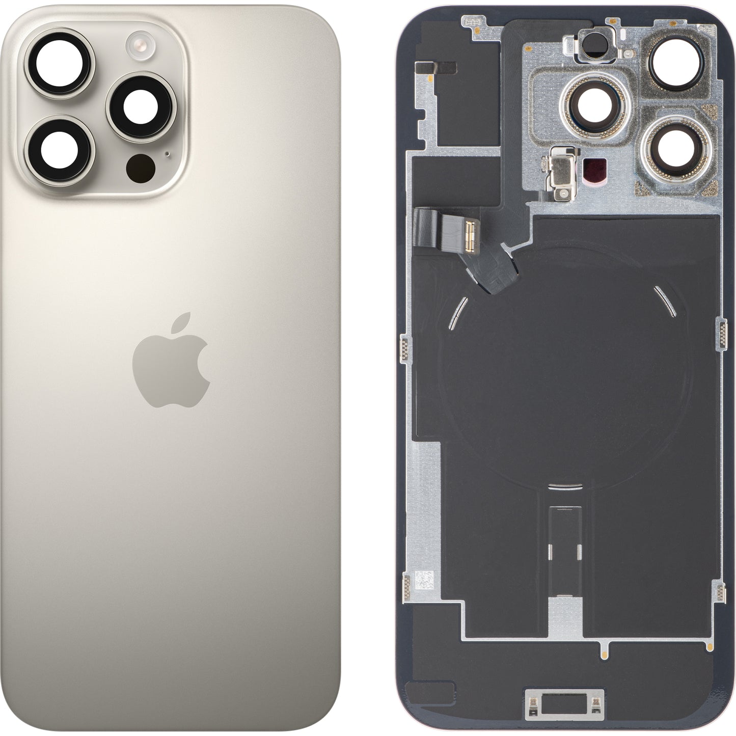 Kryt batérie Apple iPhone 16 Pro Max, Béžová (Prírodný titán), Swap