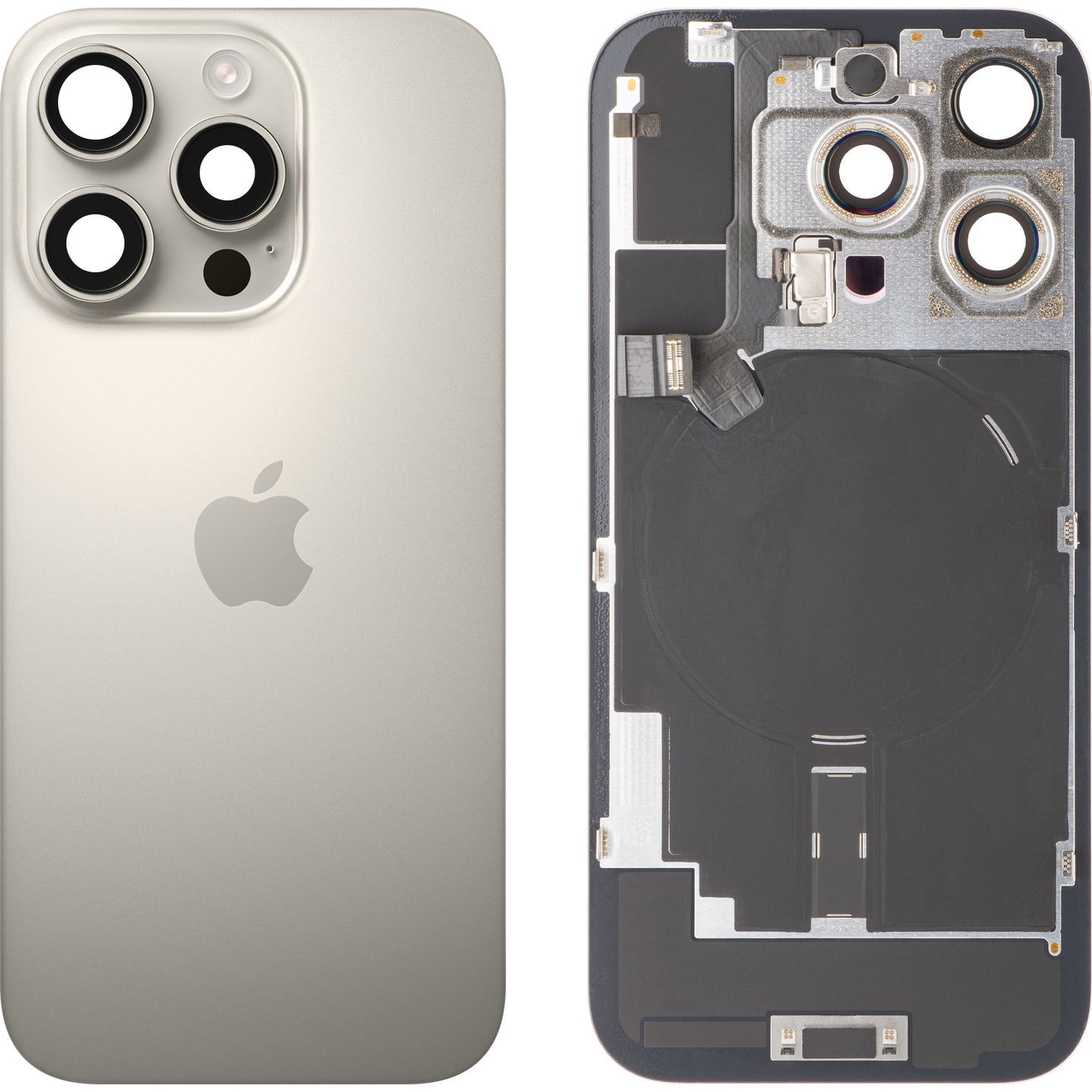 Kryt batérie Apple iPhone 16 Pro, Béžová (Prírodný titán), Swap