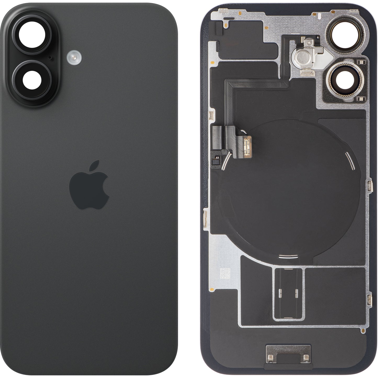 Kryt batérie Apple iPhone 16, čierny, prémiová výmena