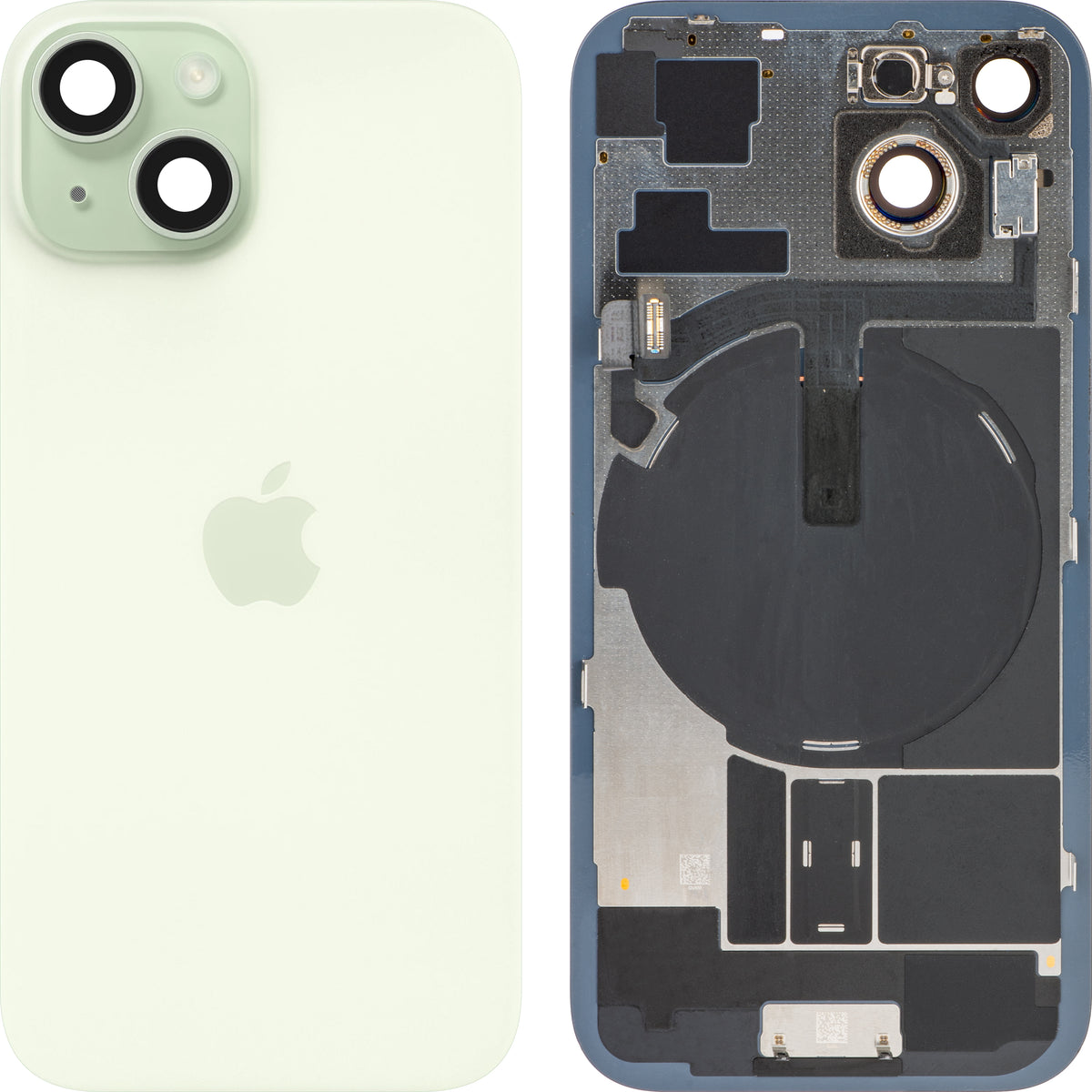 Kryt batérie Apple iPhone 15, zelený, Swap Premium