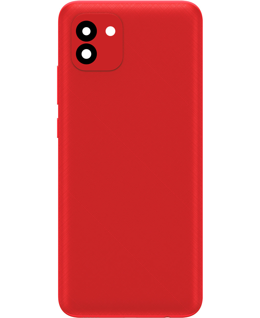 Kryt batérie kompatibilný so Samsung Galaxy A03 A035, verzia F, červený