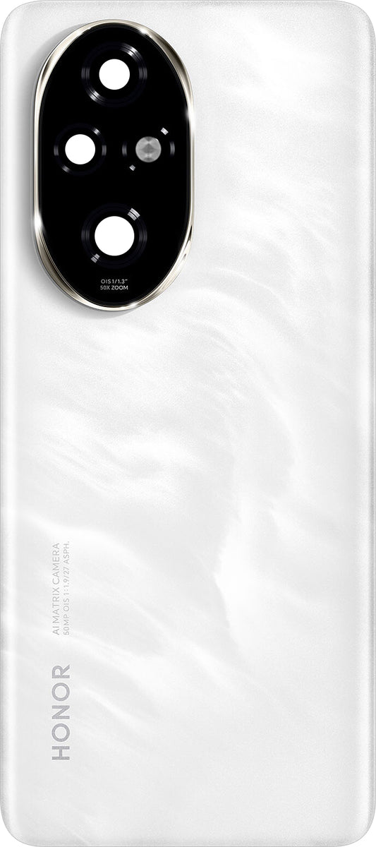 Kryt batérie Honor 200 Pro, strieborný (Moonlight White), servisné balenie 0235AKNU