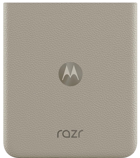 Kryt batérie Motorola Razr 2024 / Razr 50, Krémový (Pumice Stone), Servisný balíček SL98E12657