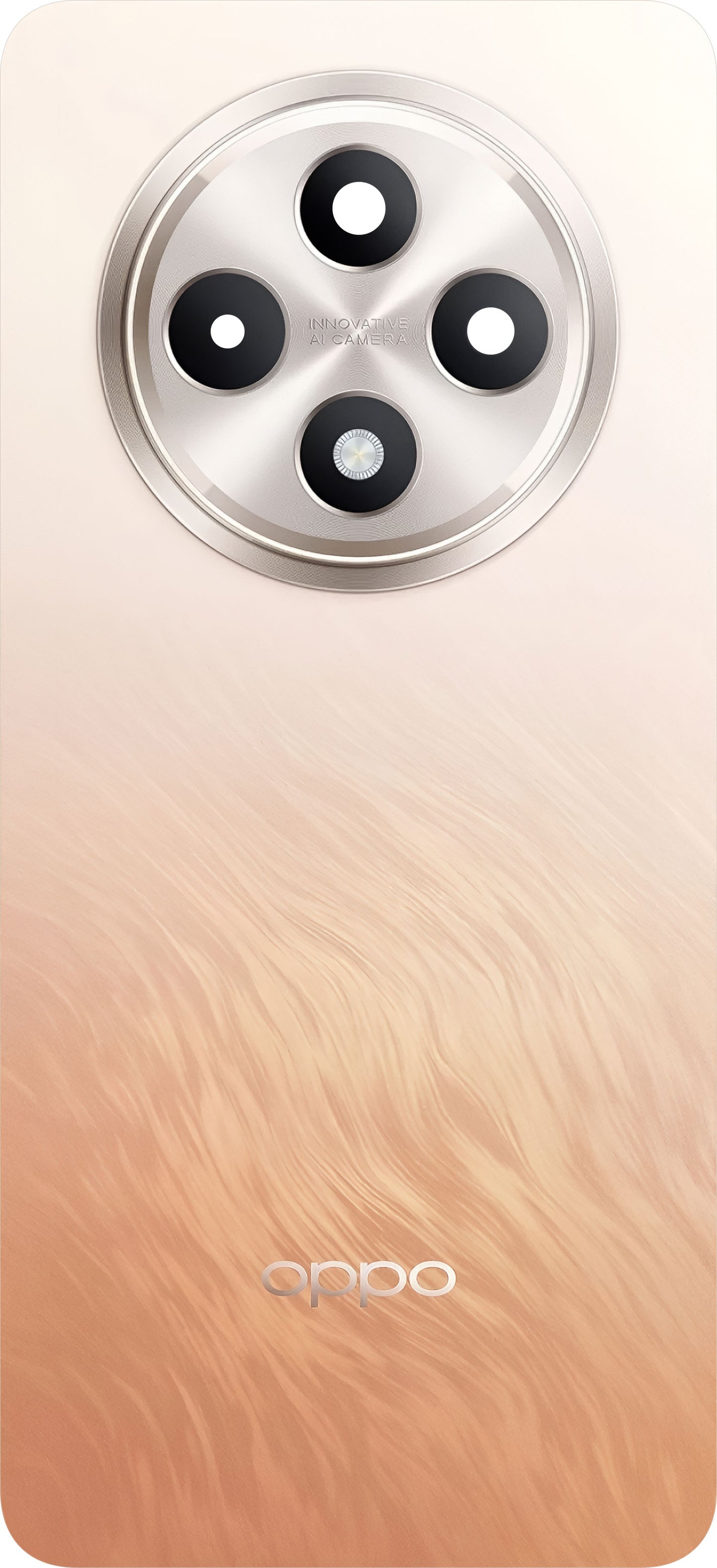 Kryt batérie Oppo Reno12 F, Oranžový (Amber Orange), Service Pack 621033000344