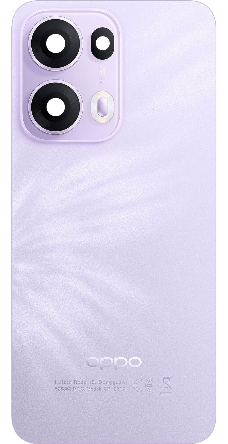 Kryt batérie Oppo Reno13 Pro, Mov (Plume Purple), Service Pack 621033000470