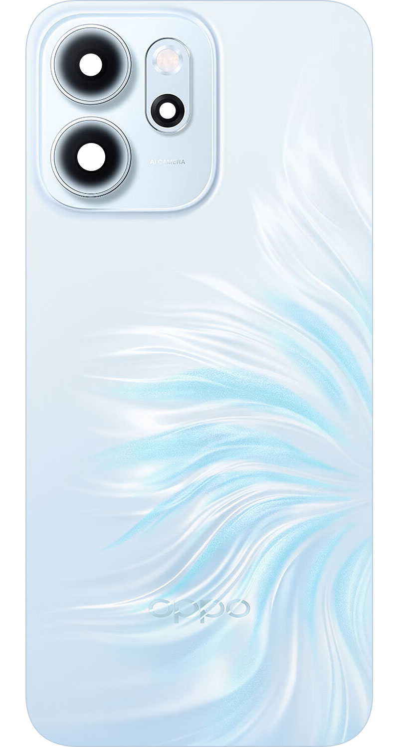 Kryt batérie Oppo Reno14 FS 5G / Reno14 F, Modrý (Opal Blue), Service Pack 621033000680