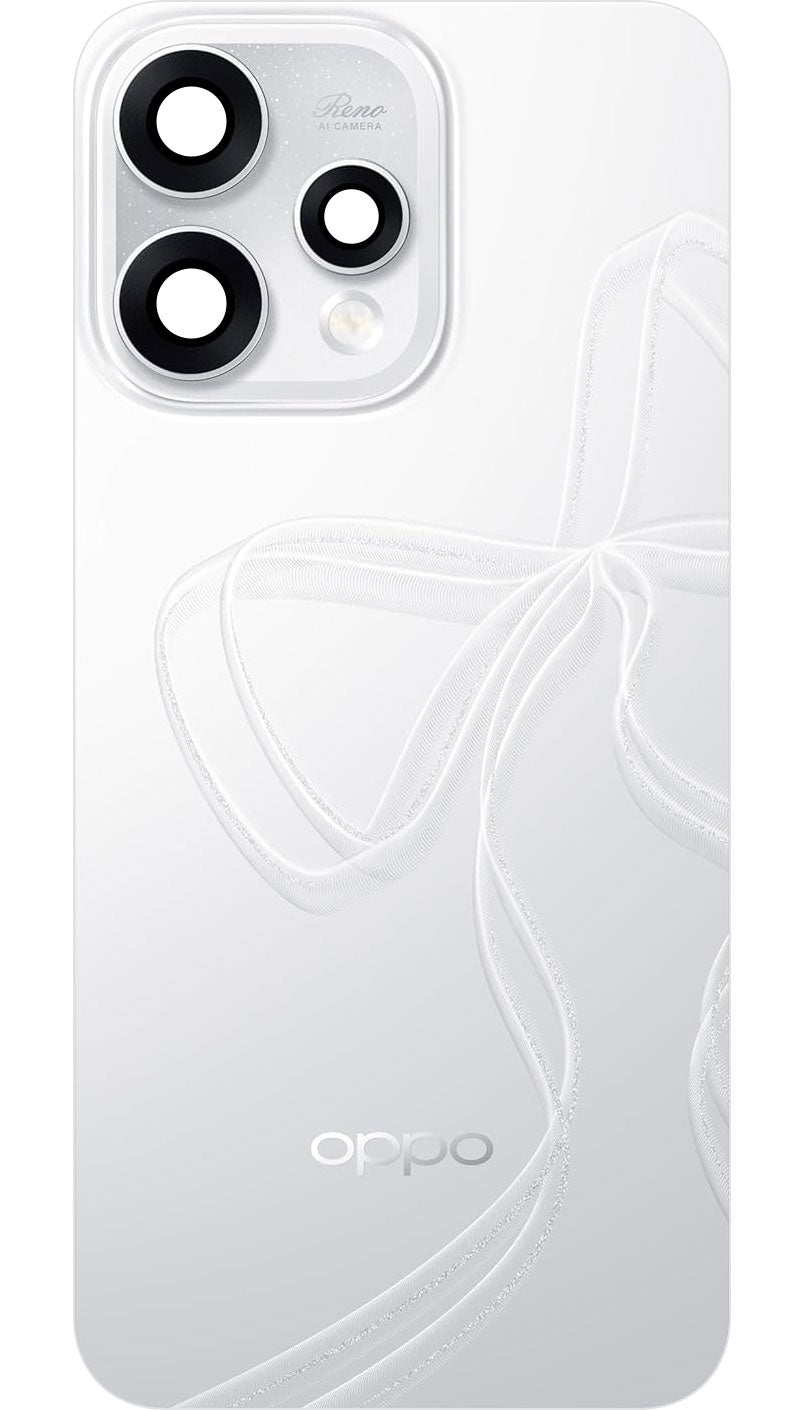 Kryt batérie Oppo Reno15, Biela (Aurora White), Servisný balíček 621033000908