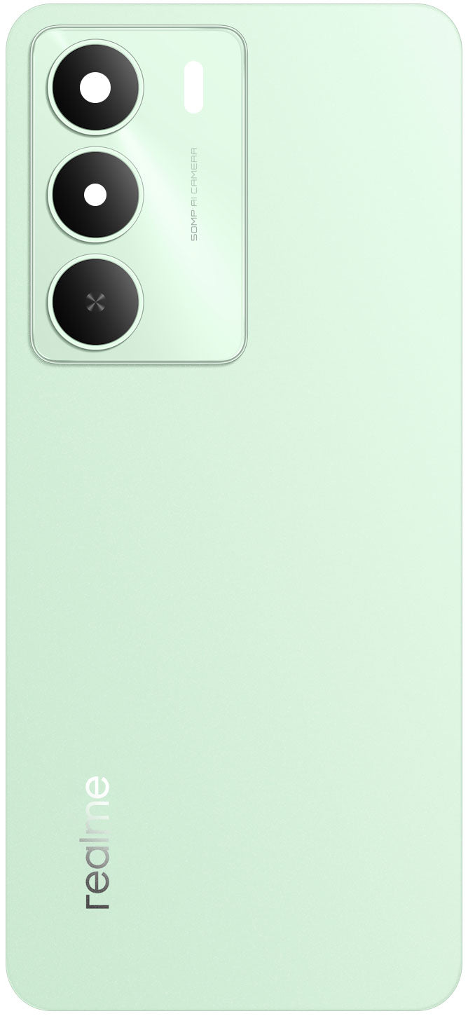 Kryt batérie Realme 14x, Zelený (Peridot Green), Servisný balíček 621033000507