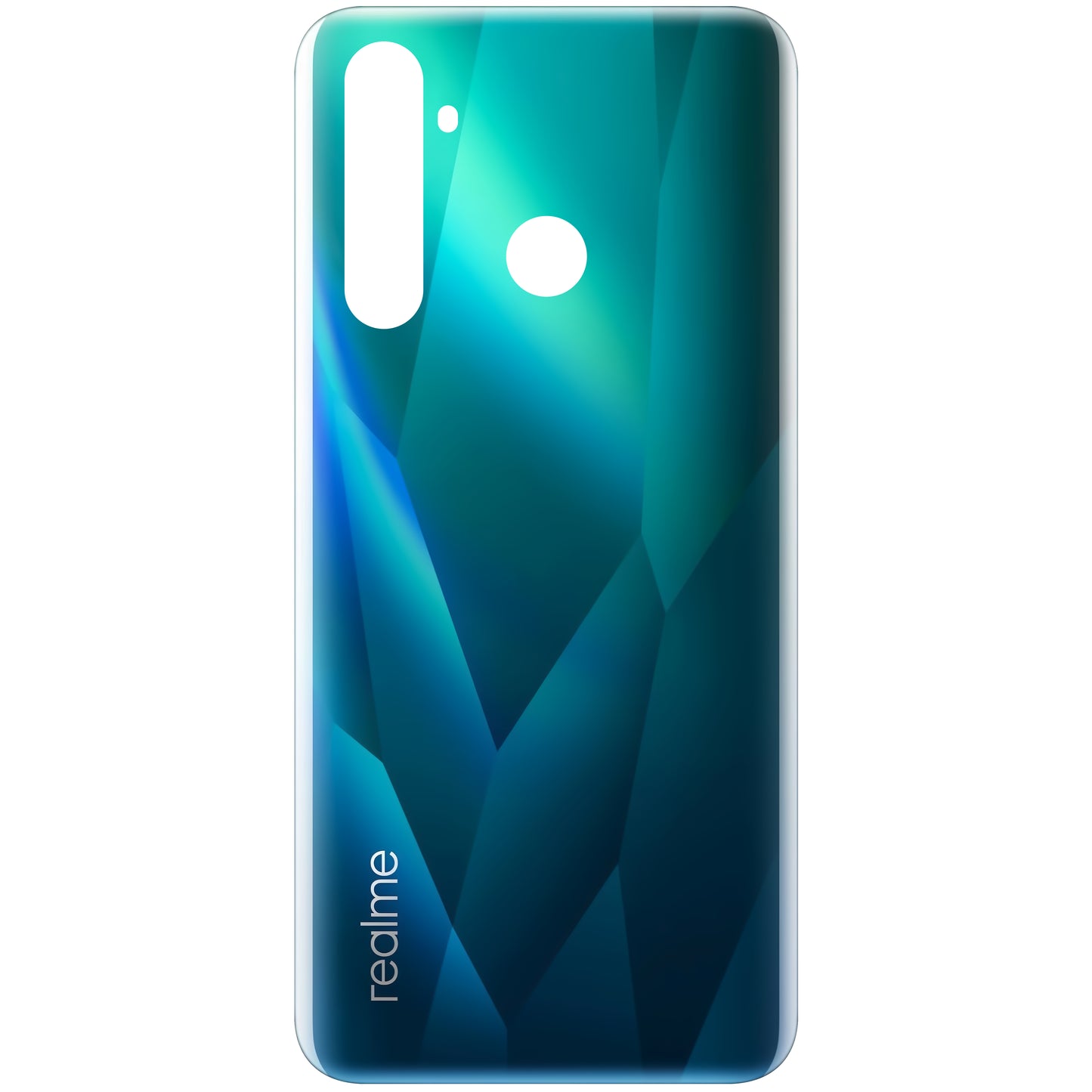 Kryt batérie Realme 5 Pro, Bleu (Crystal Blue), servisné balenie 3016237