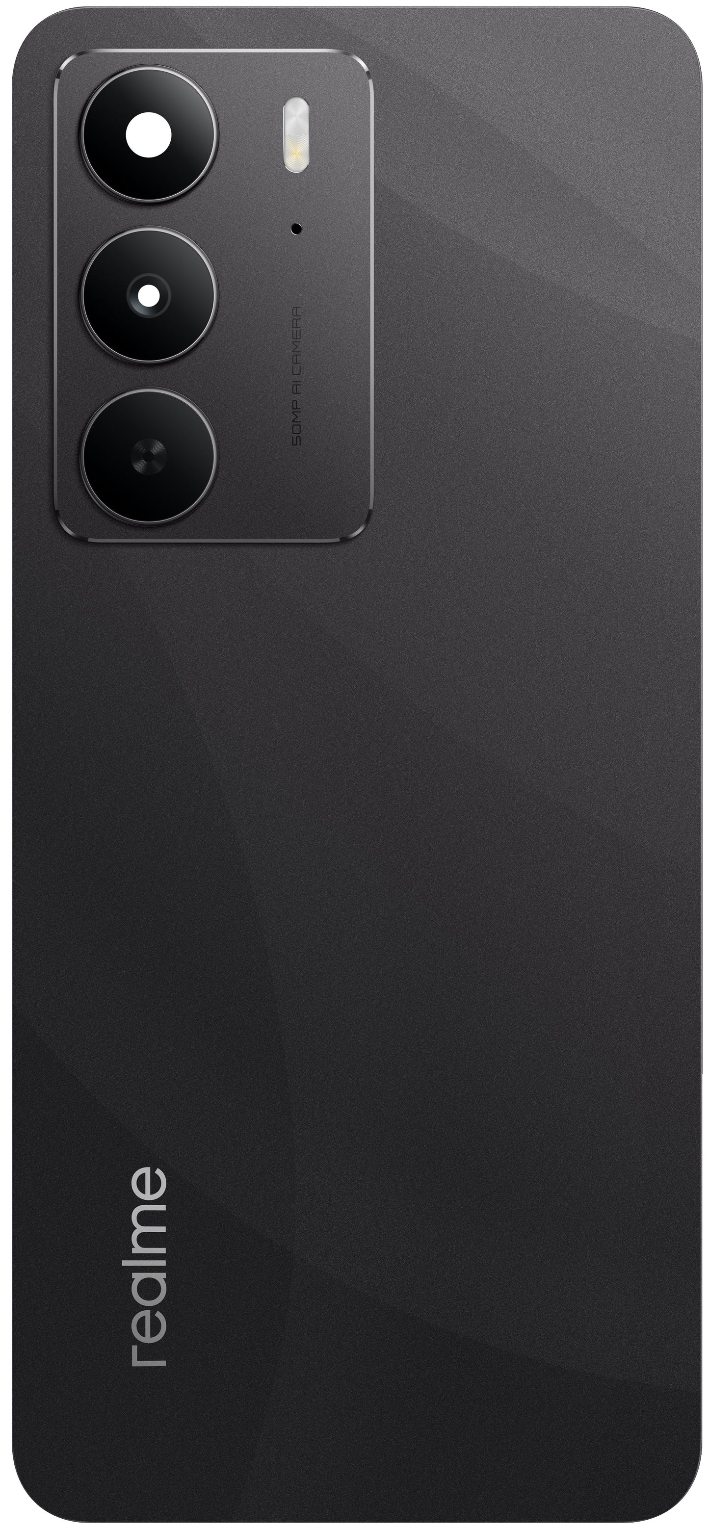 Realme 14x Battery Cover (India), Black (Crystal Black), Service Pack 621033000438