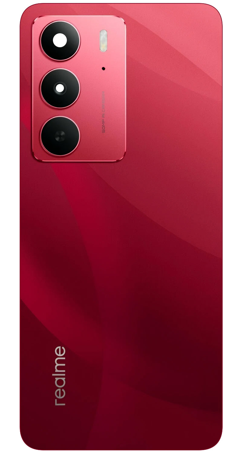 Kryt batérie Realme C75 4G, Červený (Ruby Red), Servisný balík 621033000509