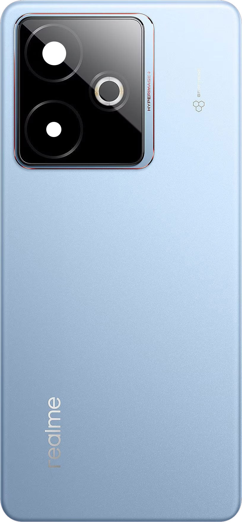 Kryt batérie Realme GT 7T, Modrý (IceSense Blue), Service Pack 621033000635