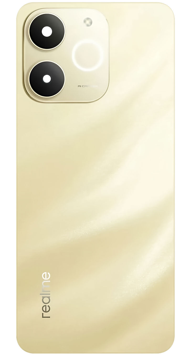 Kryt batérie Realme Note 70T, Zlatý (Beach Gold), Service Pack 621033000697