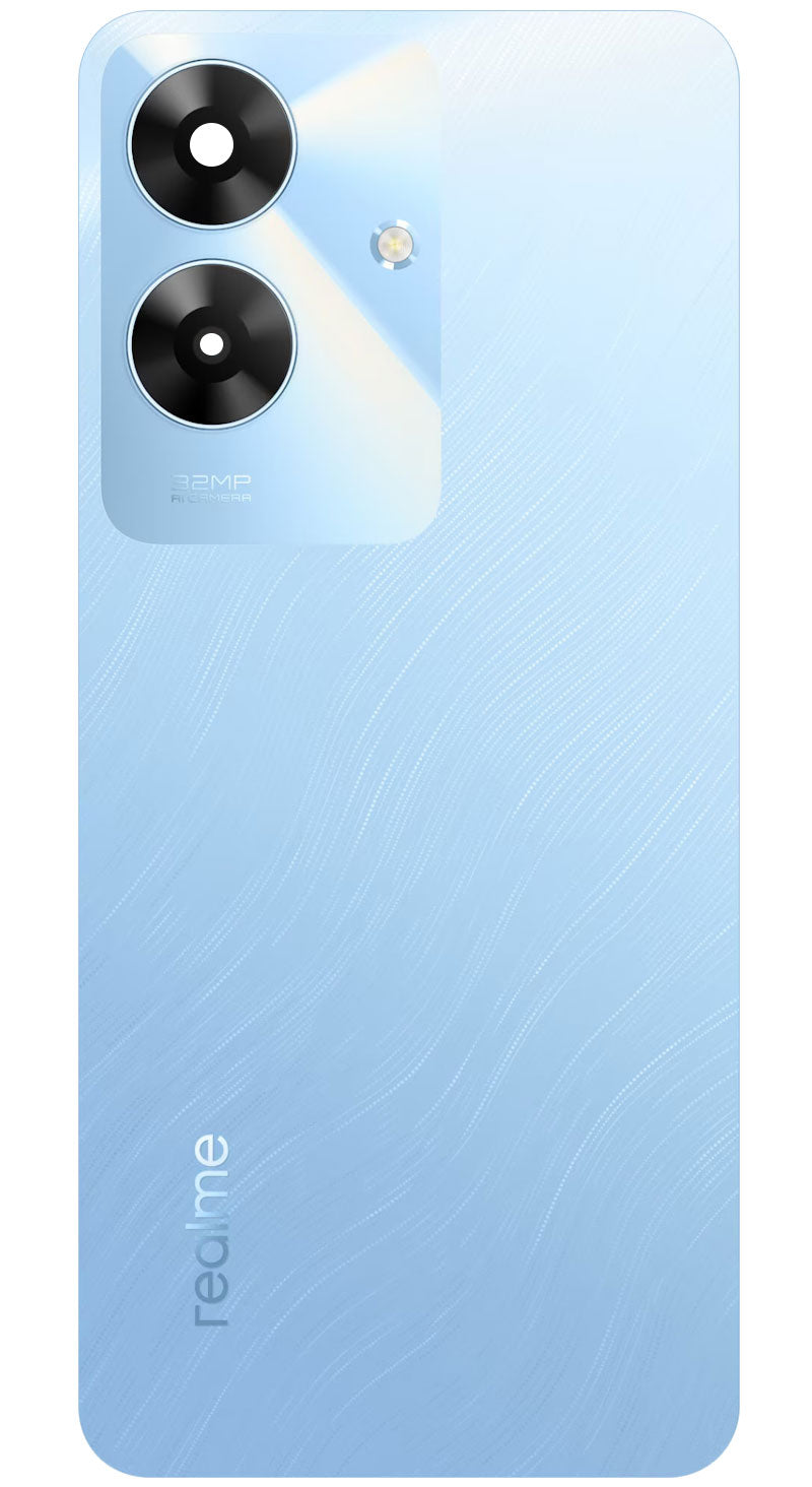 Kryt batérie Realme Note 60, Modrý (Voyage Blue), Service Pack 621033000311