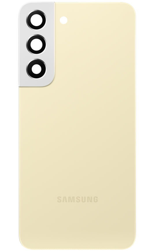 Kryt batérie Samsung Galaxy S22 5G S901, Krémový, Service Pack GH82-27434F