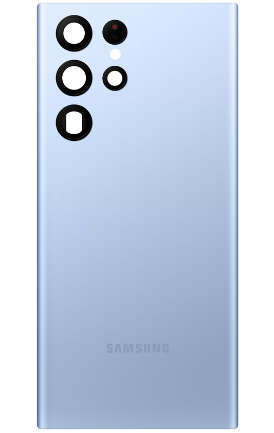 Kryt batérie Samsung Galaxy S22 Ultra 5G S908, Modrý (Sky Blue), Service Pack GH82-27457G
