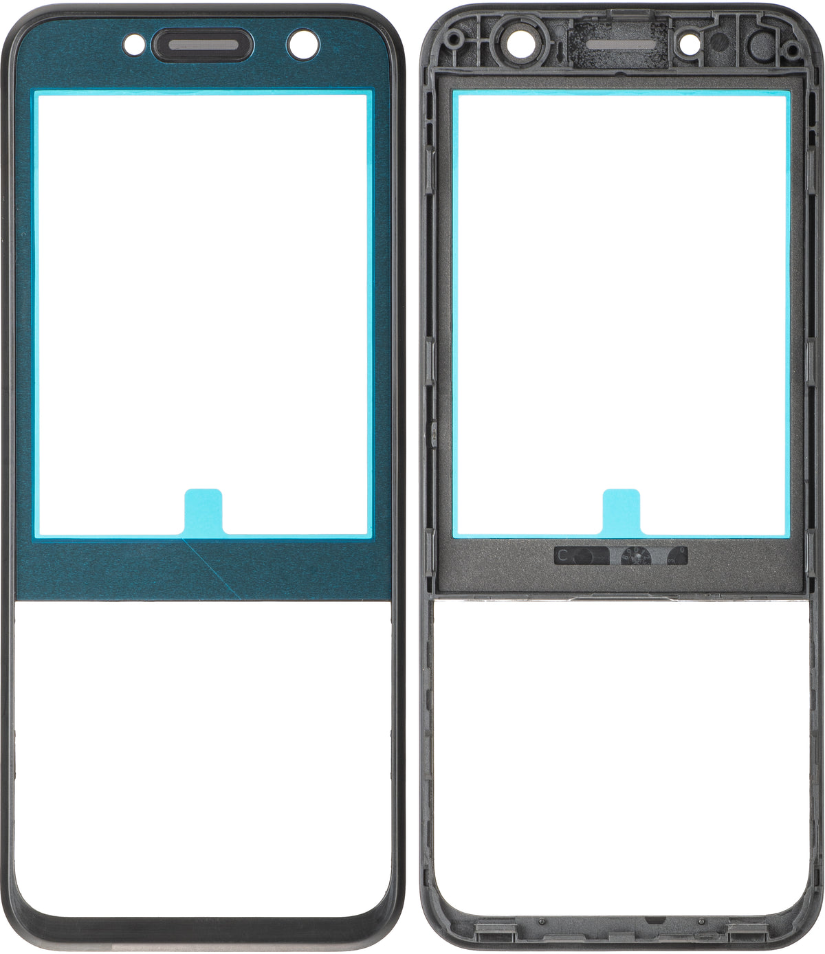 Predný kryt Nokia 230 (2024), čierny, servisný balík 286913671