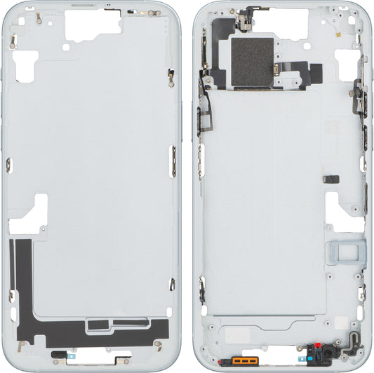 Stredné puzdro na Apple iPhone 15 Plus, modré, Swap