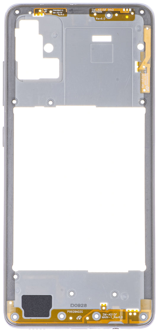 Samsung Galaxy A51 A515 Polovičné puzdro Samsung Galaxy A51 A515, strieborné