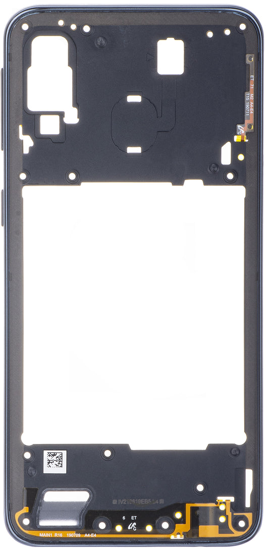 Polovičné puzdro Samsung Galaxy A40 A405, čierne