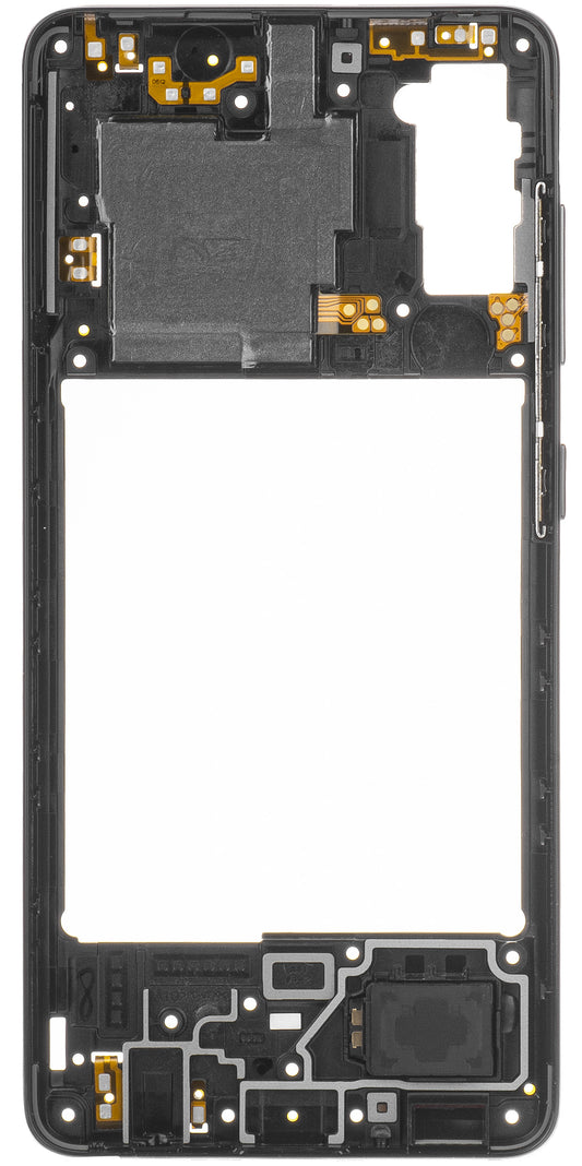 Polovičné puzdro Samsung Galaxy A41 A415, čierne