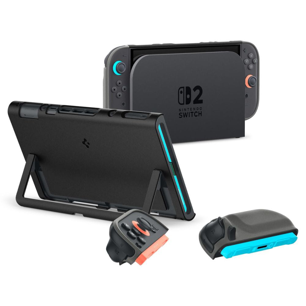 Ochranné puzdro Spigen Nano Pop pre konzolu Nintendo Switch 2, čierne ACS10206